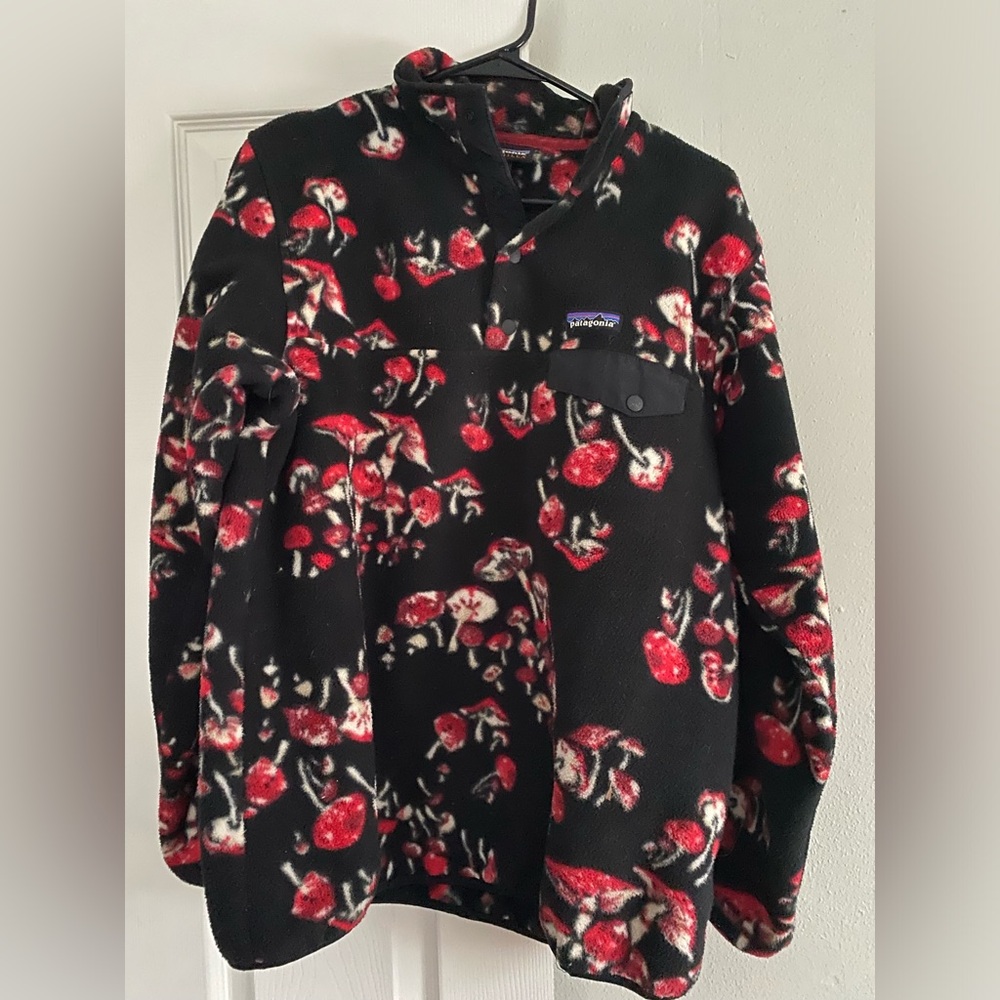 Mushroom Patagonia Synchilla Fleece Jacket Large